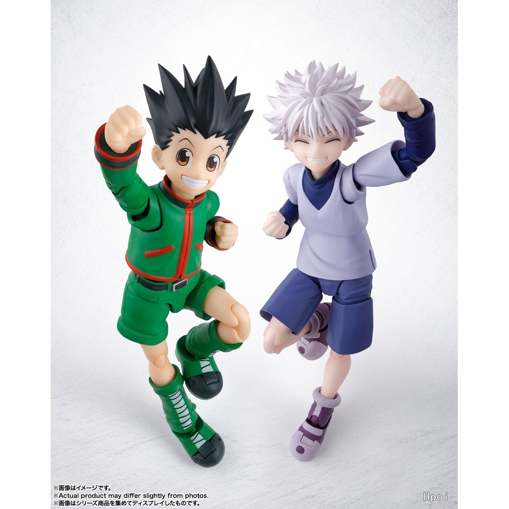 SHFiguarts Hunter x Hunter Killua Zoldyck และ GON FREECSS Super Action Figure ของเล่น