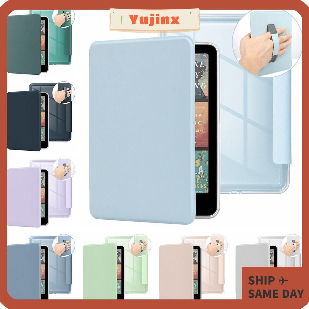 YUJINX e-Reader Cover, ด้านหลังอะคริลิคกันกระแทก, สมาร์ทหนัง Auto Wake/Sleep เกราะป้องกันสําหรับ Kin