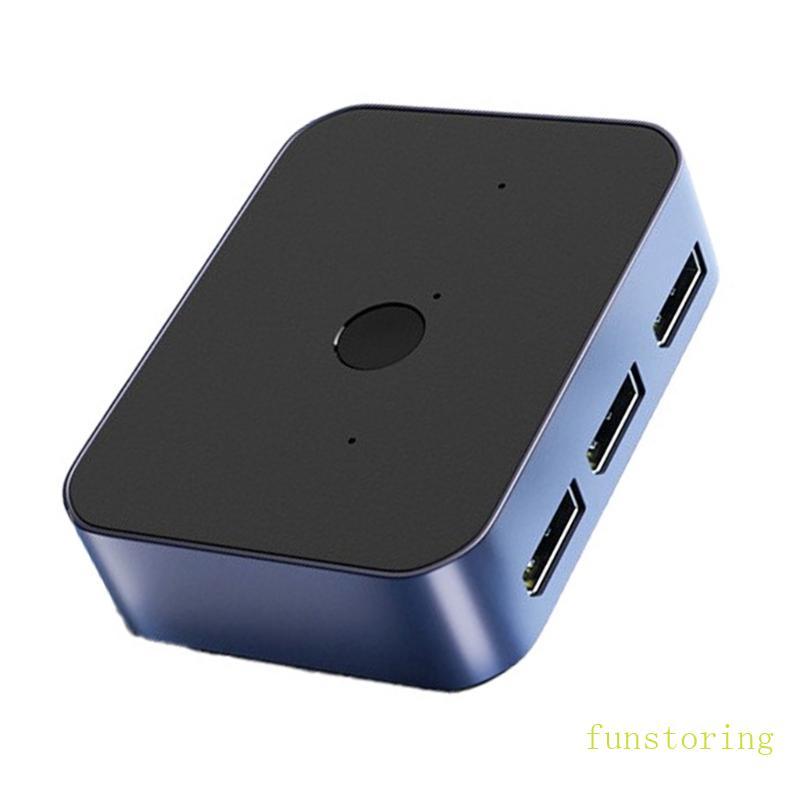 8K60Hz Bidirectional Video Switching for 1 in 3 Highly Resolution Su