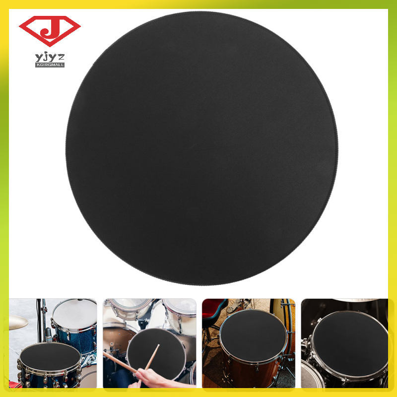 กลอง Pad กลอง Dampener กลองเสื่อยางกลอง Practice Pad เปลี่ยนกลองอุปกรณ์เสริม yuanjingyouzhang