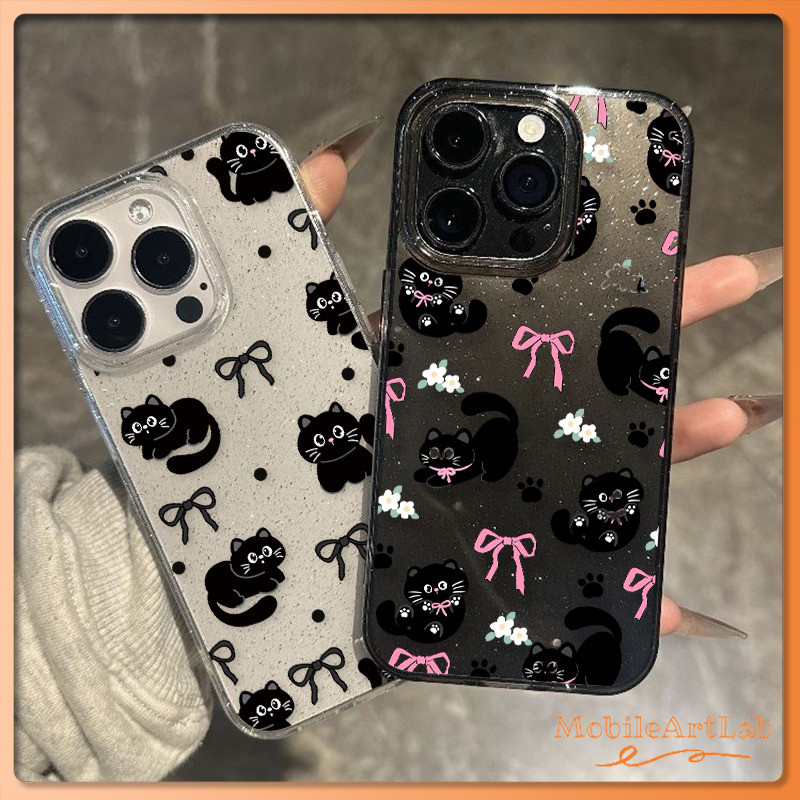 ประกายไฟ กรณีโทรศัพท์ จัดส่งจากประเทศไทย แมวน้อยน่ารักสำหรับ iPhone 17 13 12 11 16 15 14 PRO MAX X XS MAX XR 7/8PLUS