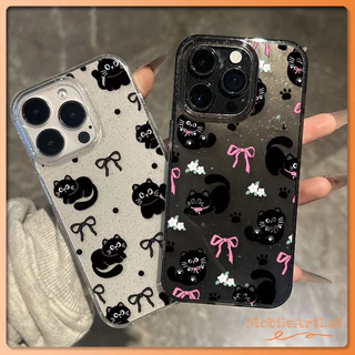 ประกายไฟ กรณีโทรศัพท์ จัดส่งจากประเทศไทย แมวน้อยน่ารักสำหรับ iPhone 17 13 12 11 16 15 14 PRO MAX X XS MAX XR 7/8PLUS