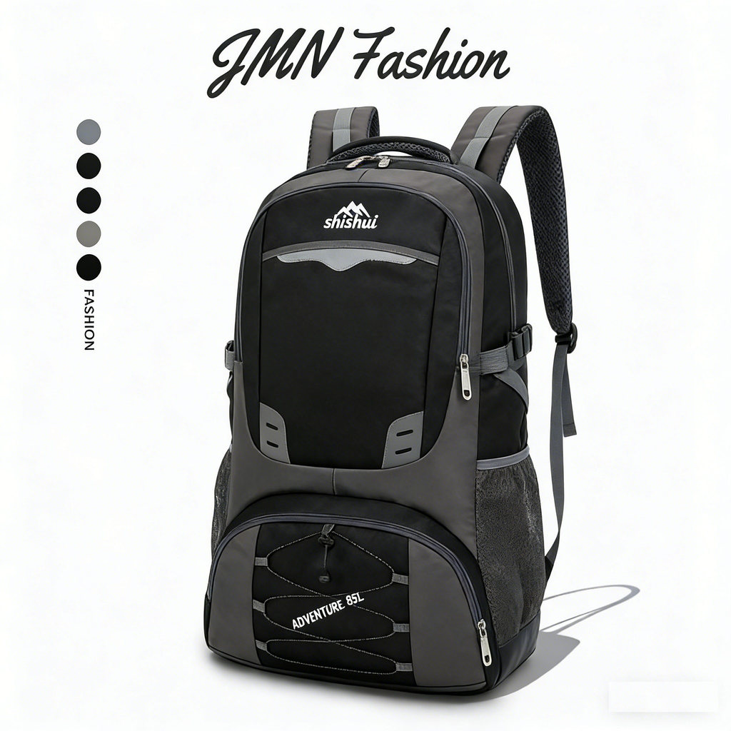 Zhenchang กระเป๋านักเรียนกระเป๋าเดินป่ากลางแจ้งเดินป่าขนาดใหญ่ความจุ 40L60L85L กระเป๋าเป้สะพายหลังกี