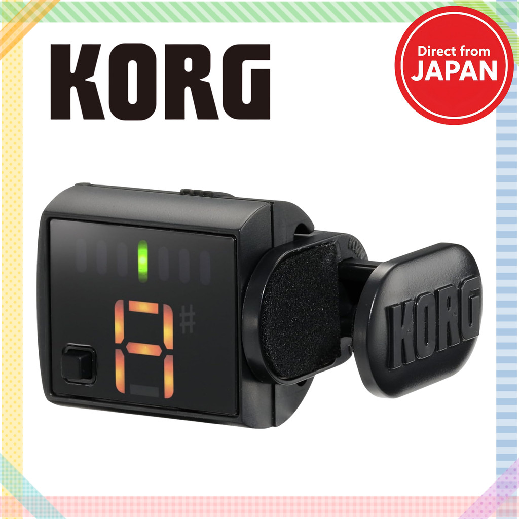 KORG Clamp Tuner Ultra-Compact Size Grip Tune