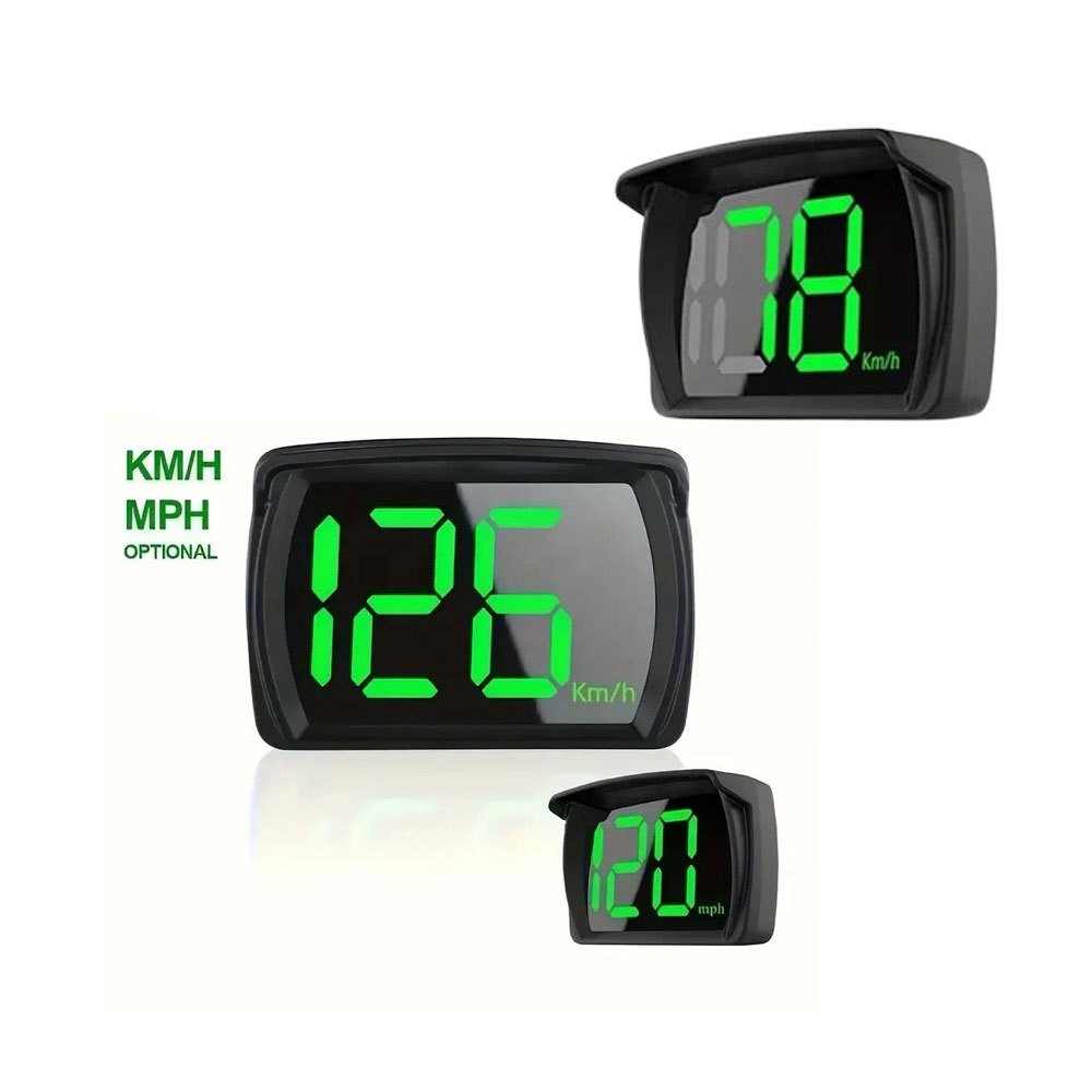เกจวัดรถยนต์ ไมล์รถยนต์ ไมล์ดิจิตอล แสดงความเร็วรถ (กม./ชม.) เสียบUSBใช้งานได้เลย มีเซ็นเซอร์จับความเร็วในตัว (XX146)
