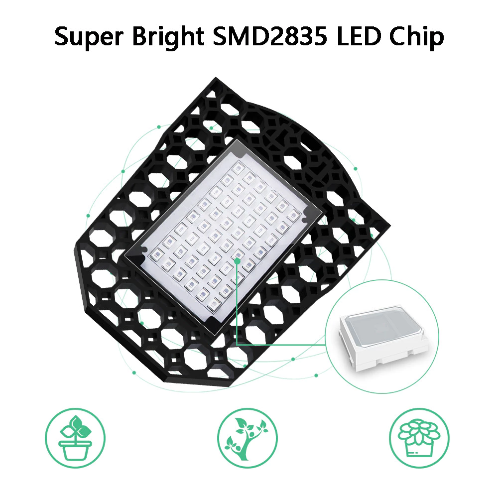 หลอดไฟปลูกต้นไม้ LED Full Spectrum E27 20W thumbnail 6