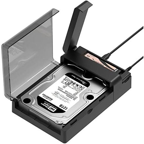 SABRENT ฮาร์ดไดรฟ์ภายนอก USB 3.0 เป็น SATA Lay-Flat Docking Station สําหรับ HDD 2.5 หรือ 3.5 นิ้ว, S