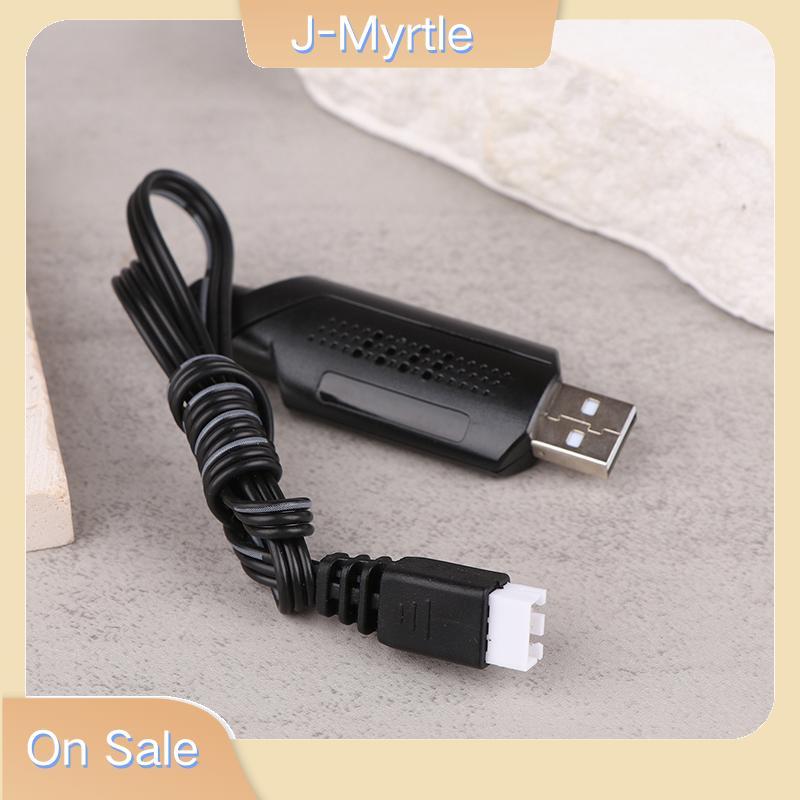 J-Myrtle 2S 7.4V 1A USB Charger สําหรับ 7.4V 2S Lipo แบตเตอรี่ XH-3P Connectors RC รถยนต์ s เรือ 7.4