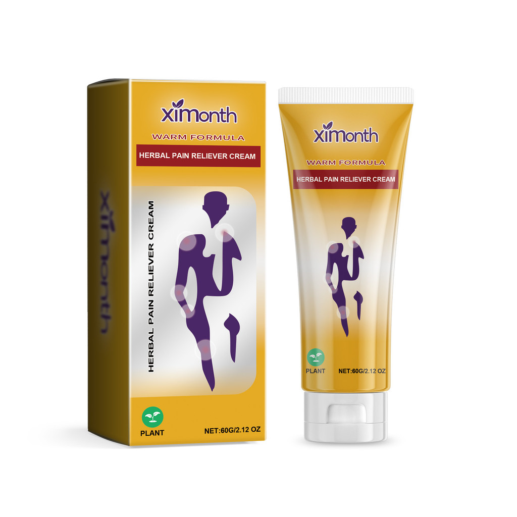 [คลังสินค้าพร้อม] Ximonth Herbal Care Cream Massage Knee Joint Muscle Bone Body Care Cream WJG