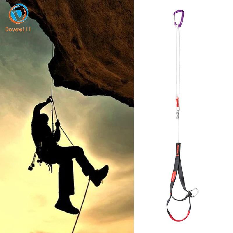 Dovewill Nylon Climbing Ascender ,ฮาร์ดแวร์ Ascenderแบบห่วงเท้าแบบปรับได้ ,Webing