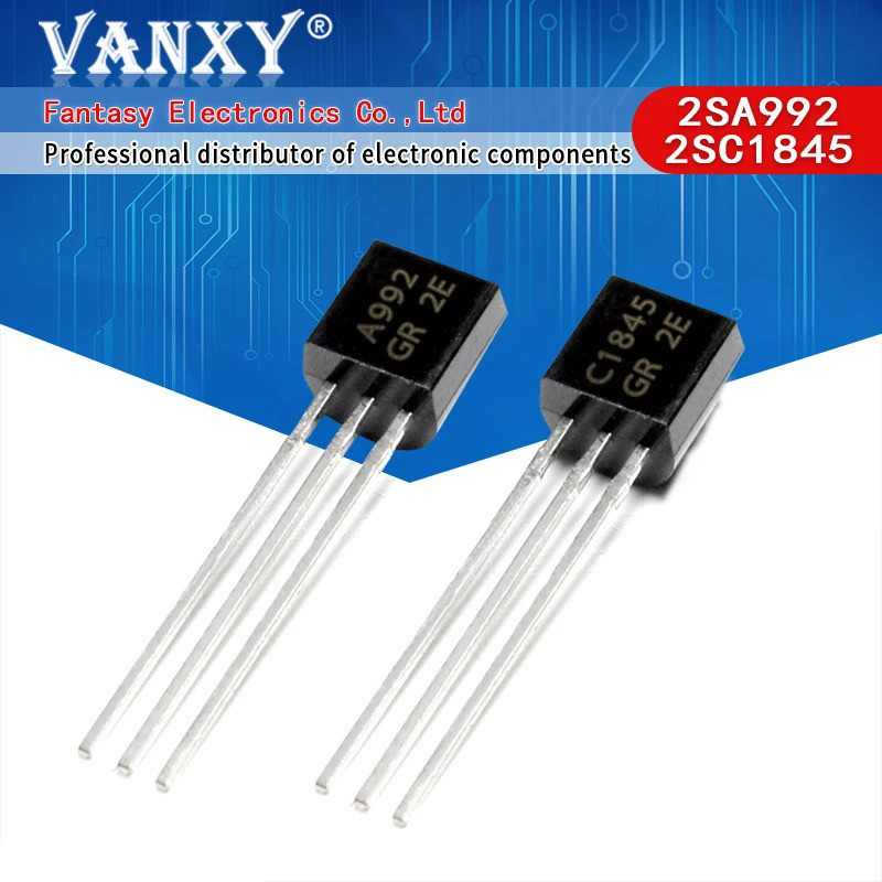 50PCS 2SA992 2SC1845 A992 C1845 2SA733 2SC945 A733 C945 TO-92 ยี่ห้อใหม่