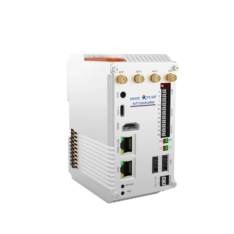 PUSR Industrial Computer Expandable Iot Controller Edge Computing Gateway PLC Programming Linux All-in-one Touch PC USR-