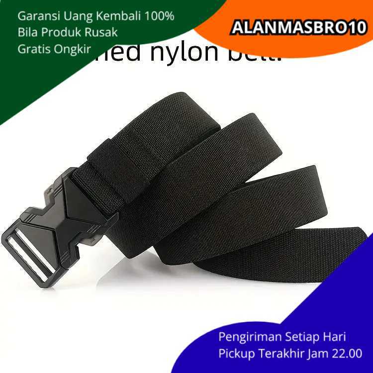 สไตล์ไนลอนยุทธวิธีเข็มขัดผู้ชายรุ่นล่าสุดพร้อมหัวเข็มขัดพลาสติกเปิดอย่างรวดเร็วทนทานสวมใส่สบายสําหรั