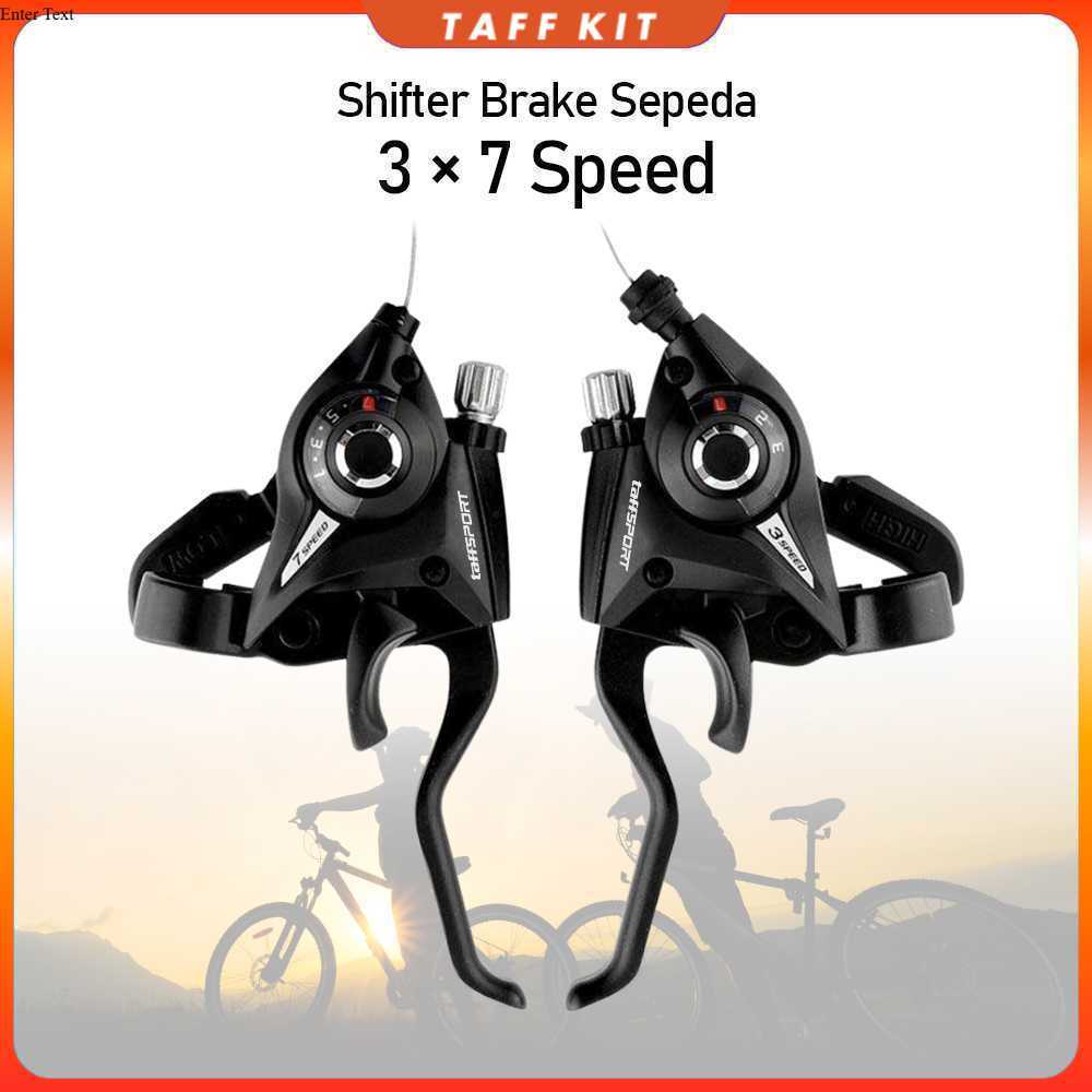 TaffiSPORT Centara Speed Shifter เบรค 3 และ 7 ความเร็วเกียร์จักรยาน 2 ชิ้น