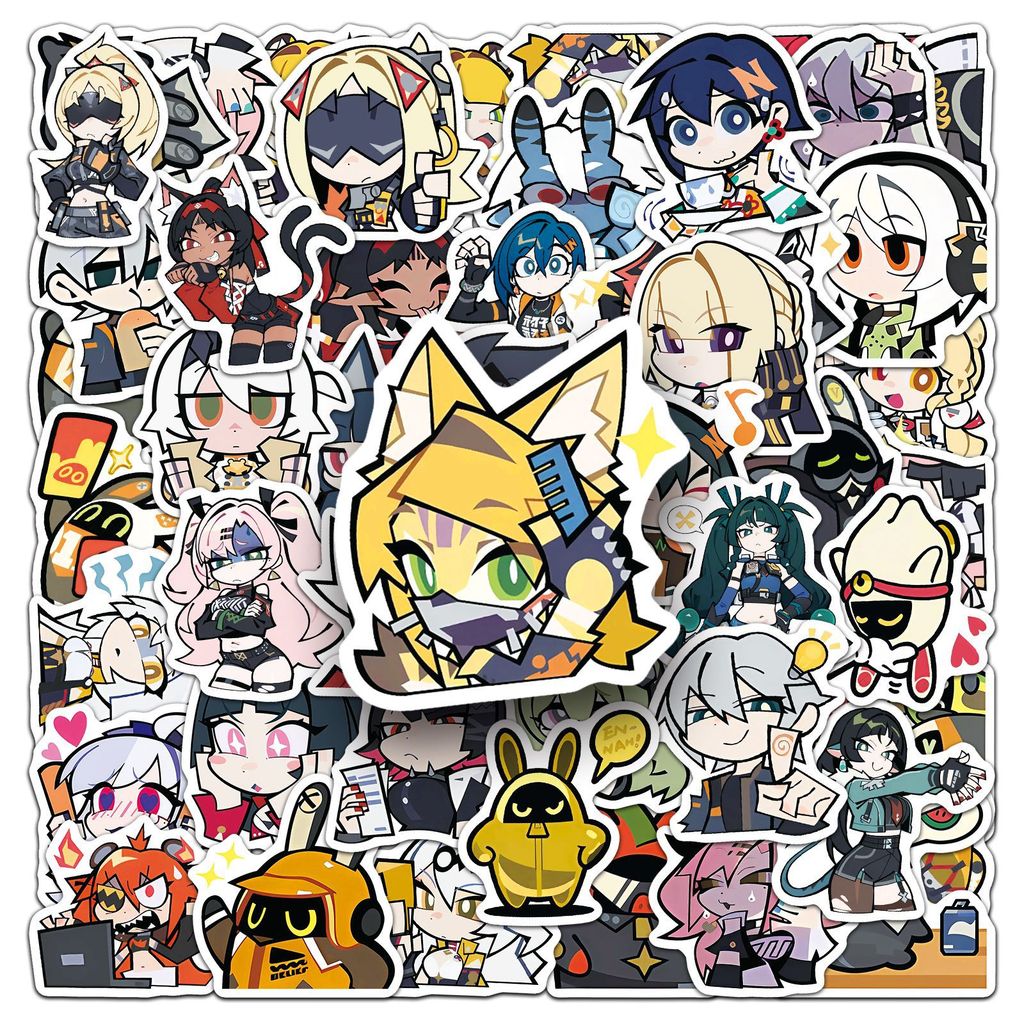 ❉ Zenless Zone Zero Series 01 สติ๊กเกอร์ขนาดเล็ก ❉ 50 ชิ้น/เซ็ตแฟชั่น DIY สติ๊กเกอร์กันน้ํา Doodle สติ๊กเกอร์