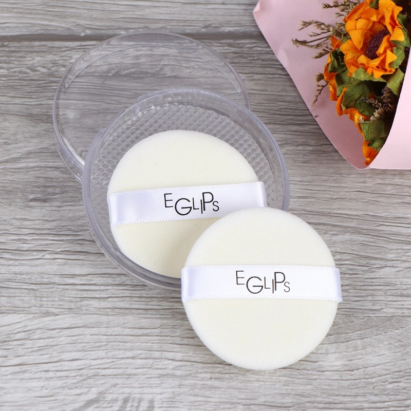 พัฟคุชชั่น พับแต่งหน้า ของแท้ BBIA Macaron Pressed Powder Puff eglips แต่งหน้า Fixing แป้งพัฟแห้ง Fl