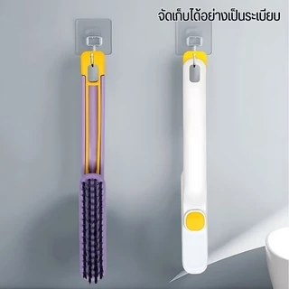 JIE HOMEแปรงทําความสะอาดช่องว่าง แบบหมุนได้ อเนกประสงค์ หมุนได้ 360 ทำความสะอาดช่องว่าง/มุม/พื้น