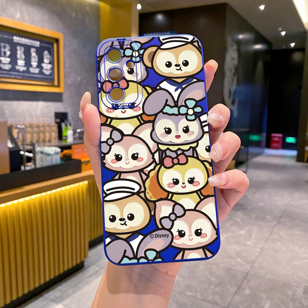 เข้ากันได้กับ Samsung Galaxy A24 A11 A02S A71 A72 A03 A04E เคสหมีน่ารักฝาครอบป้องกันเลนส์ – โปรปัง