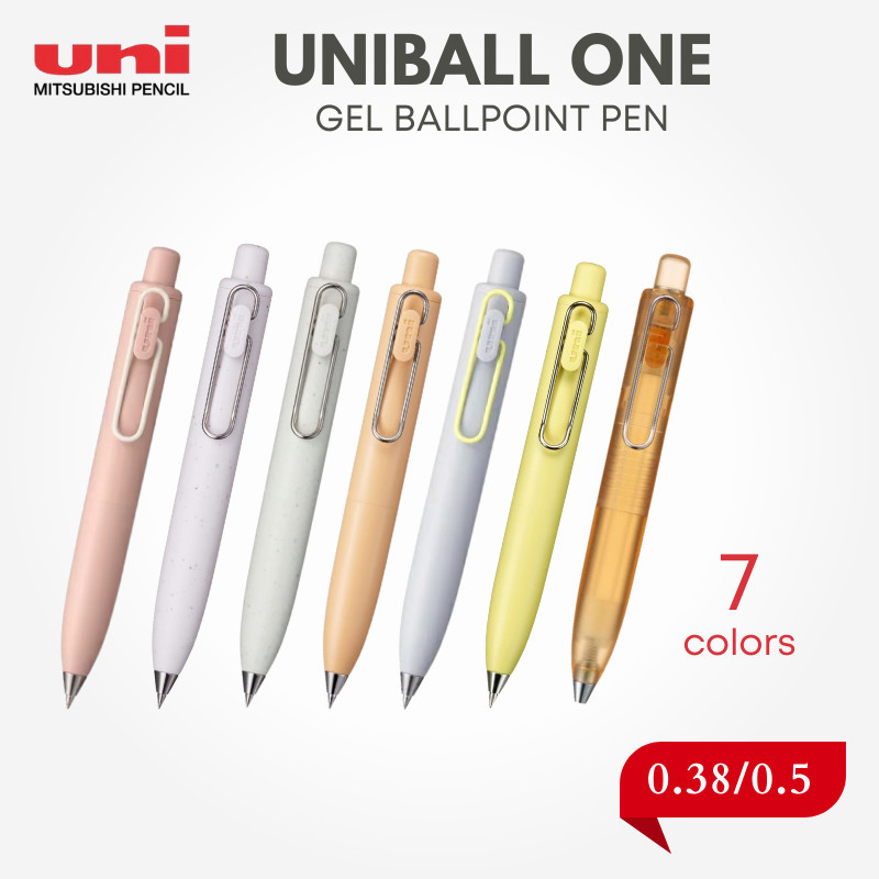 ปากกาเจล MITSUBISHI UNI‑BALL ONE P จากคอลเลคชั่นเครื่องเขียนญี่ปุ่น สำหรับไดอารี่/สมุดจดบันทึก