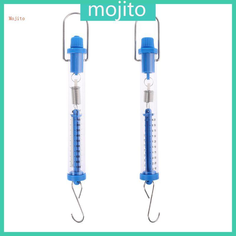 Mojito 2 5N 10N Newton Force Meter Spring Scale Dual Scale Labeled Tubular Dynamometer