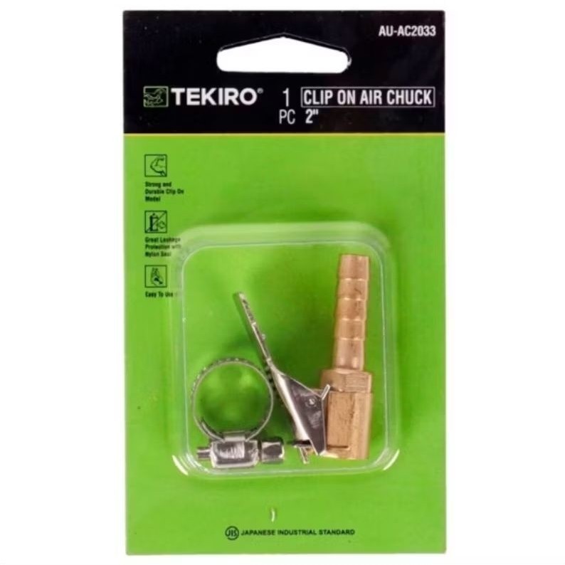 (QU.SH) TEKIRO CLIP ON AIR CHUCK 2 INCH ORIGINAL 2 INCH clamp-ON AIR บรรจุเครื่องมือ