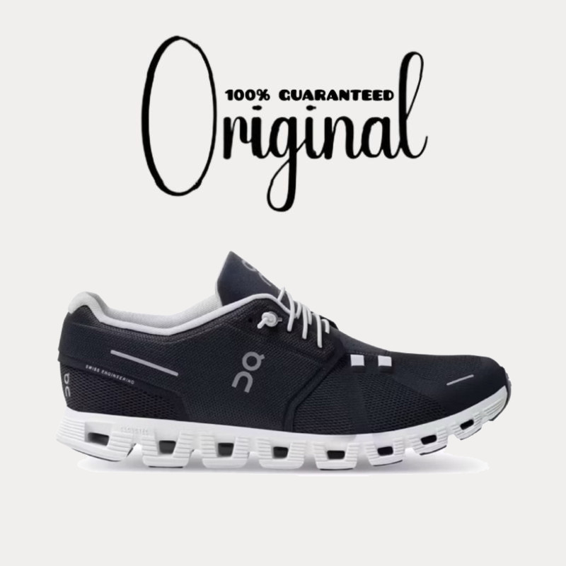 Original On Cloud Shoes On Cloud 5 Waterproof Black WhiteFlаgship Shop