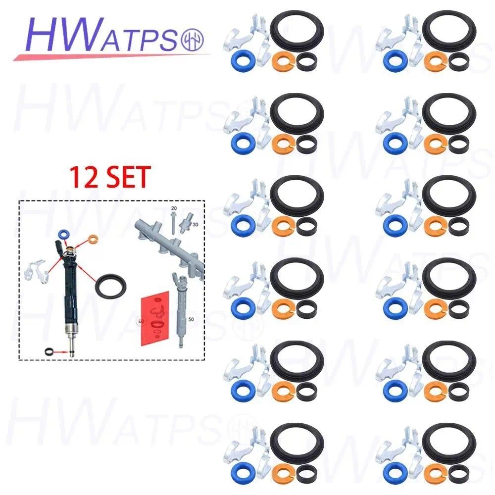 ชุด 2/4/6/8/12 ‎ก2820720100 ซีลหัวฉีดน้ํามันเชื้อเพลิง 2820720100 สําหรับ Mercedes Benz M282 CLA C11