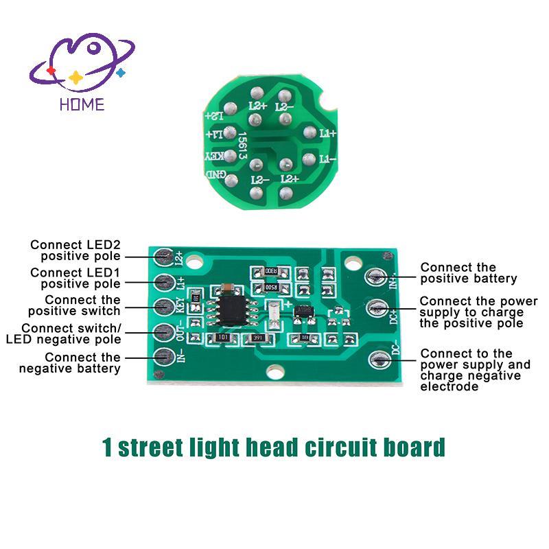 [mayhome] HZ-8813 T6/U2/L2 Glare Light Control Circuit Board ไฟฉาย Driver Board 3 ฟังก์ชั่น 5 ฟังก์ช