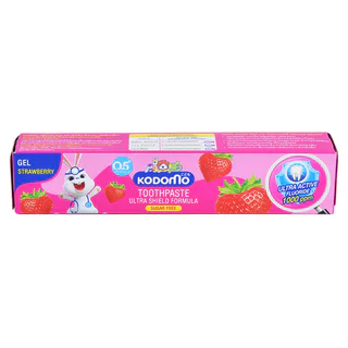 FernnyBaby โคโดโม ยาสีฟัน Kodomo 40G ยาสีฟันเด็ก โคะโดะโมะ สำหรับเด็ก รุ่น ยาสีฟัน โคโดโม สีชมพู สตอเบอรี่ 40 กรัม