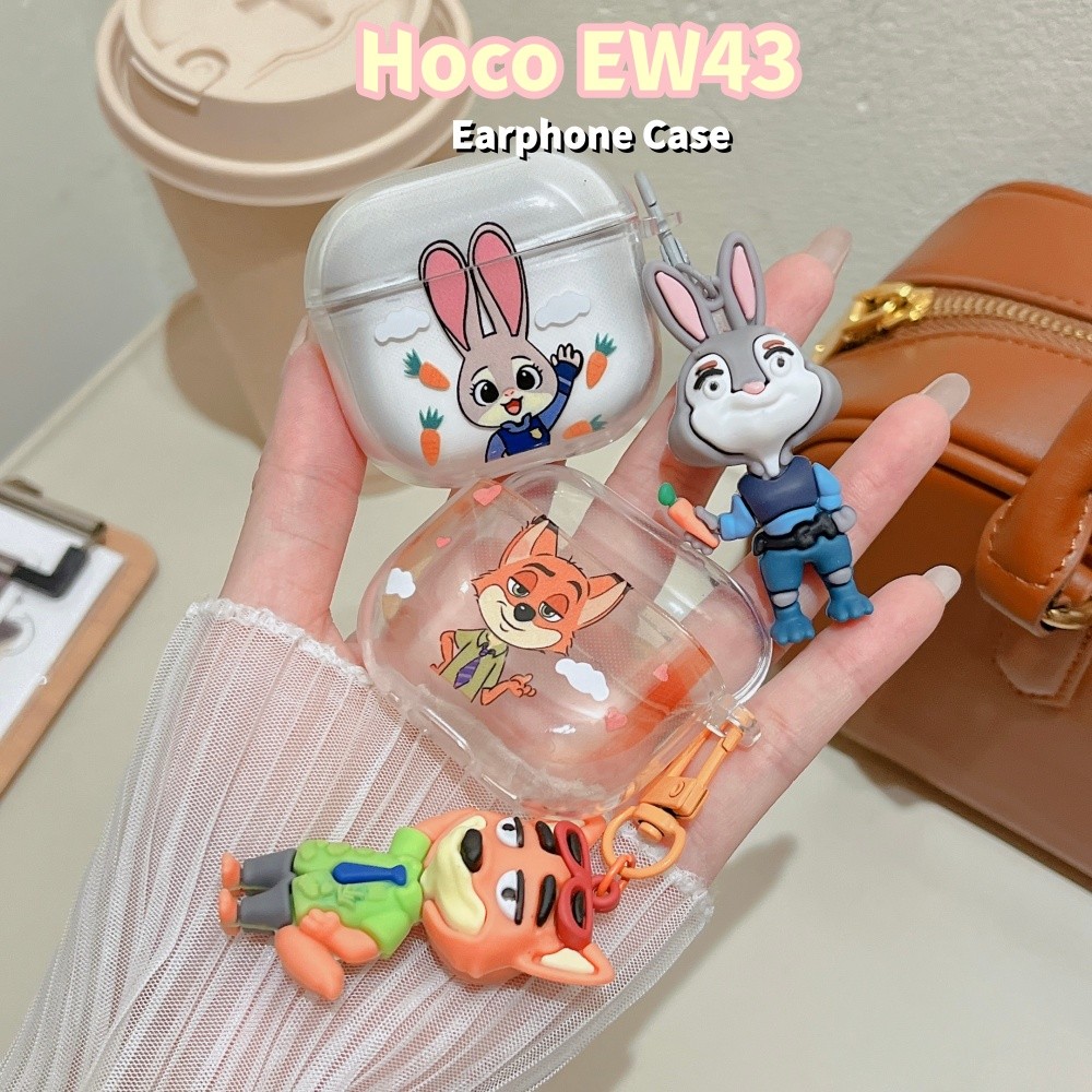 ส่วนลดสําหรับ Hoco EW43 Case Casing Soft Silicone Headphone Case DIY Star Pattern