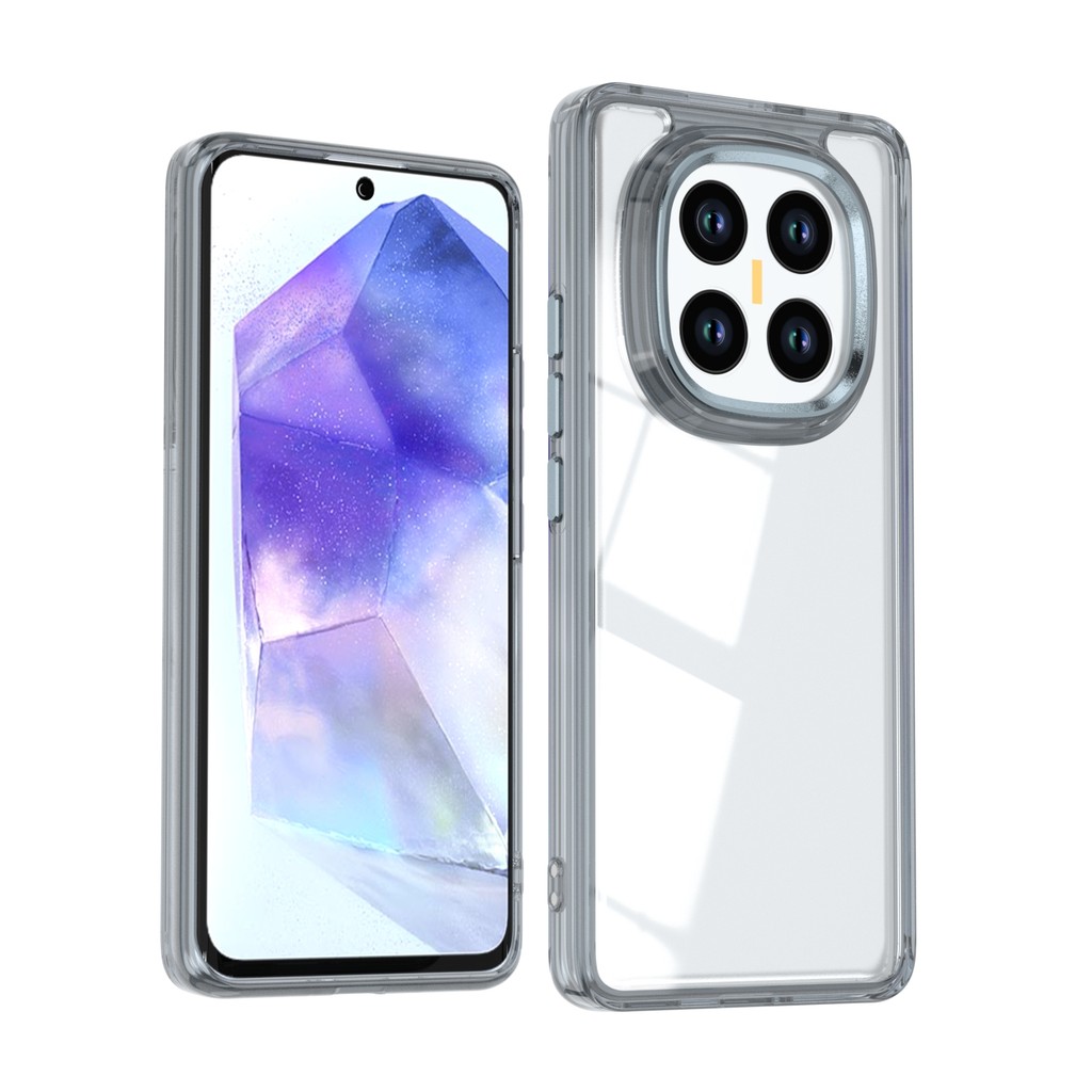 Redmi Note 15 Case Note 15 Pro 5G ไม่เหลืองกล้องโลหะ Ptotection Casing Hard Acrylic Transparent Casing Shock Proof Support Phone Protect Camera
