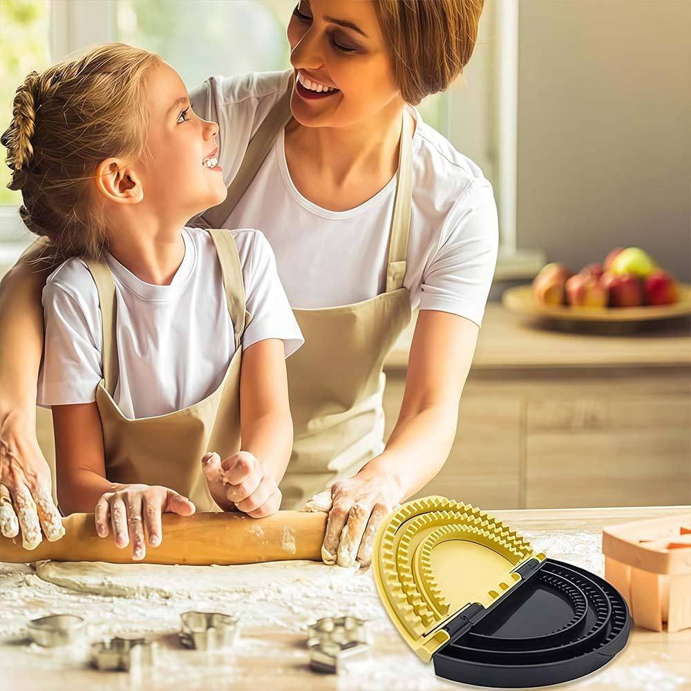 3-in-1 Tortilla Sealer, Tacos Tortilla Crimper Maker, Adjustable Size