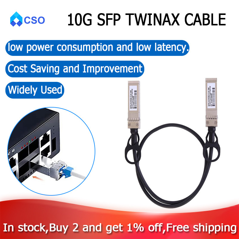 10G SFP+ สาย Twinax, Direct ติดทองแดง (DAC) 10GBASE SFP Passive Cable สําหรับ SFP-H10GB-CU1M,Ubiquit