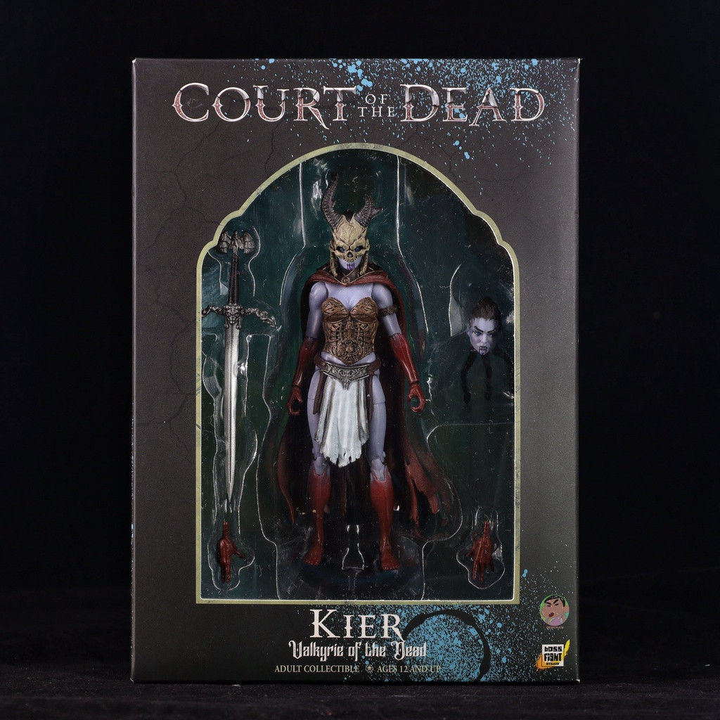 ( ⭕ PRE-ORDER) BFS x Sideshow 1/18 Court Of the Dead Kier Valkyrie Of The Dead Figma Action Figure