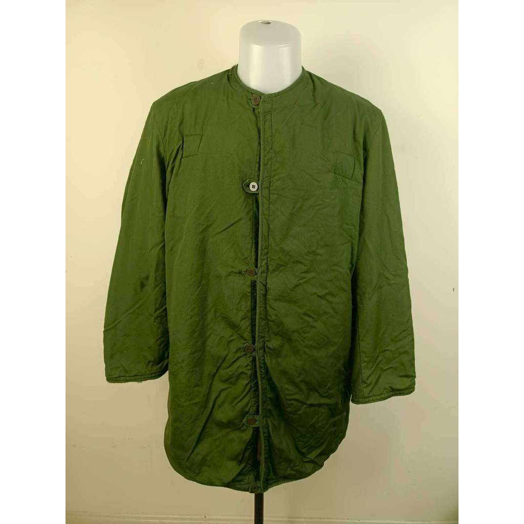 H494 🇸🇪Sweden M59 Parka Liner ซับในขนแกะทหาร อก 56 (อ่านรายละเอียดด้านล่างให้ครบ)
มือ 2 สภาพดี
