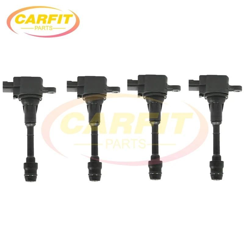 4 ชิ้น 22448-8H300 22448-8H310 22448-8H311 22448-8H315 คอยล์จุดระเบิดสําหรับ NISSAN X-TRAIL T30 SENT
