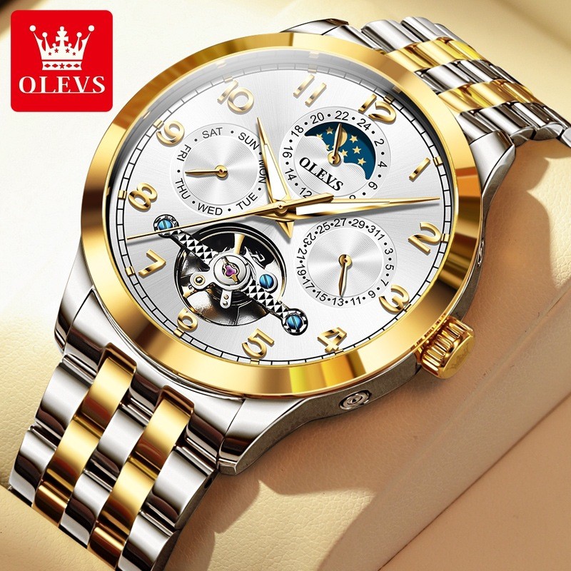 Oris mechanical watch new fashion men's watch multifunctional waterproof men's watch