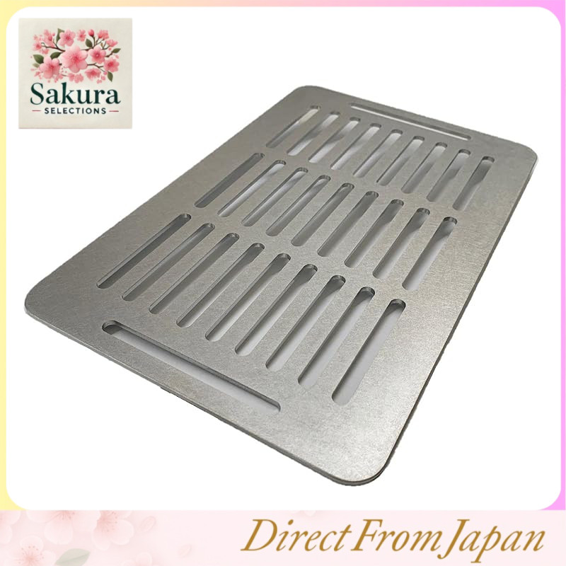 Rust-resistant stainless steel 3mm Iwatani Robata Grill Aburiya Dedicated Yakiniku Plate Hygienic Ir