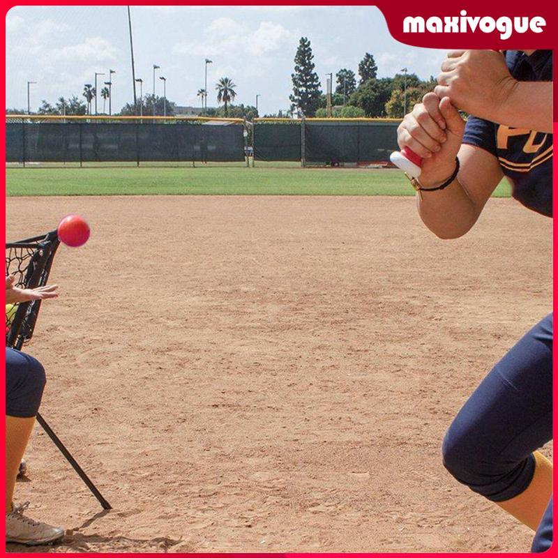 [Maxivogue] Baseball Ball with Weight PVC Shell Portable Pitching Hitting Training Ball for Baseball