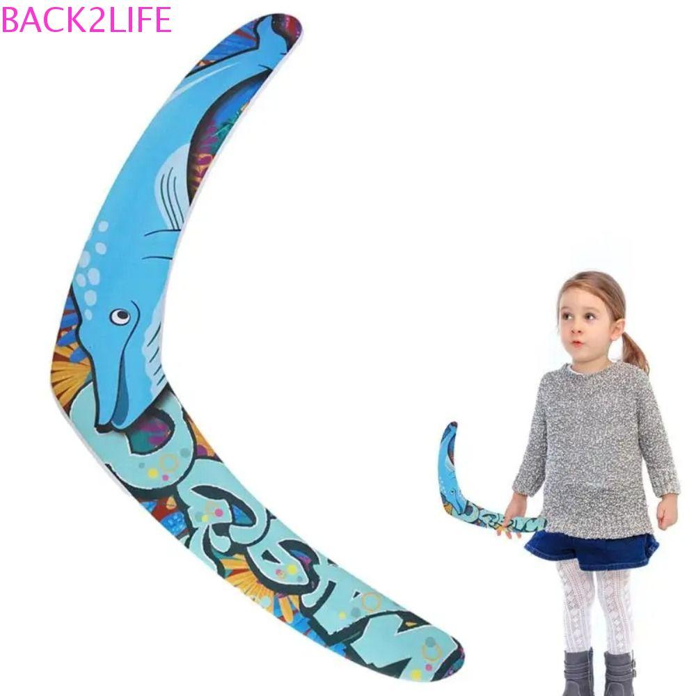 BACK2LIFE Flying Boomerang ของเล่น, Fast Catch Returning V-Shaped Boomerang, เกม Props Interactive P