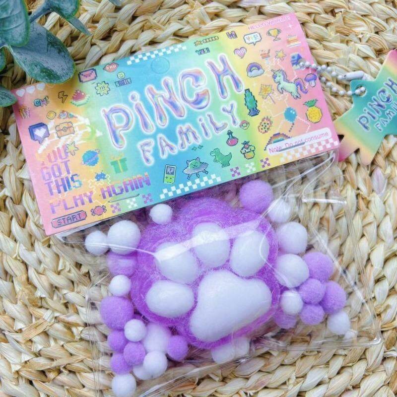 อันใหญ่ ทาบะสกุชชี่แมว ของเล่นบีบได้ Cat Paw Jelly สกุชชี่ นุ่มนุ่มๆ ใหญ่ ของเล่นคลายเครียดจำลองแสนสนุก