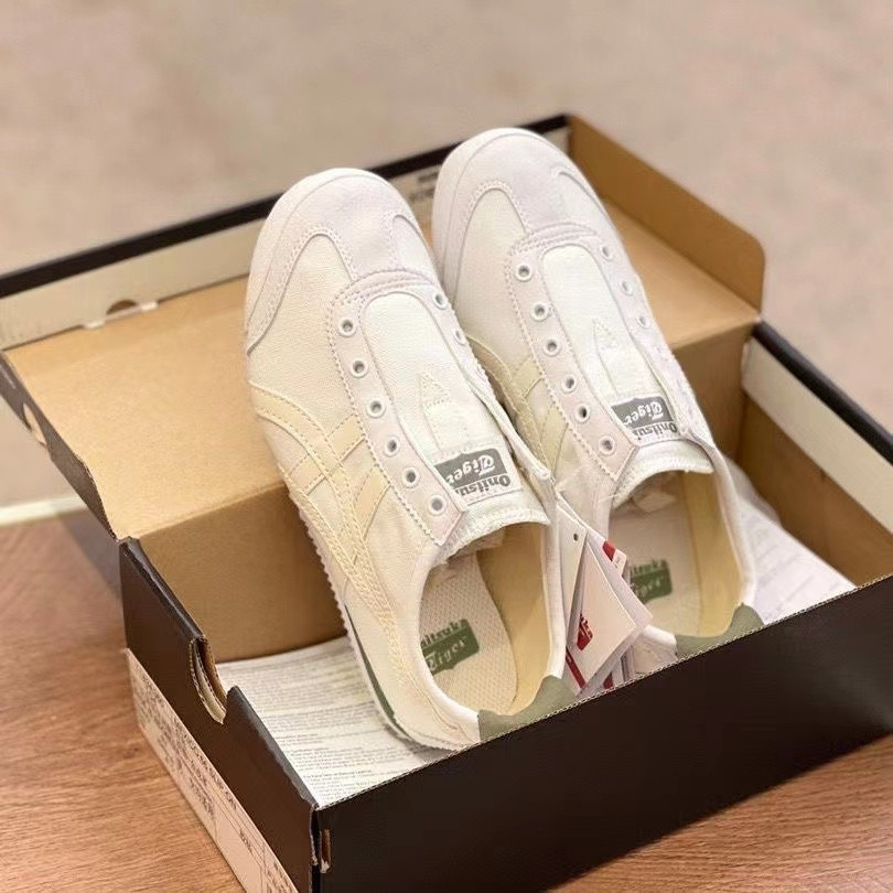 Onitsuka Mexico 66 รองเท้าผ้าใบและรองเท้าผ้าใบผู้หญิง