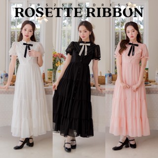 #JBS2576 Rosette Ribbon Dress Joobs studio