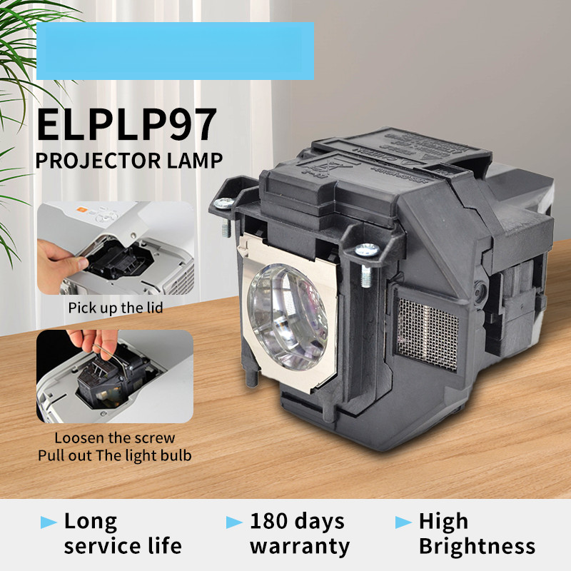 ELPLP97 Epson EB-X49, EB-X50, EB-W49, EB-W50, EB-U04, EB-U05, EH-TW5600, EH-TW5700, PowerLite 985F, 