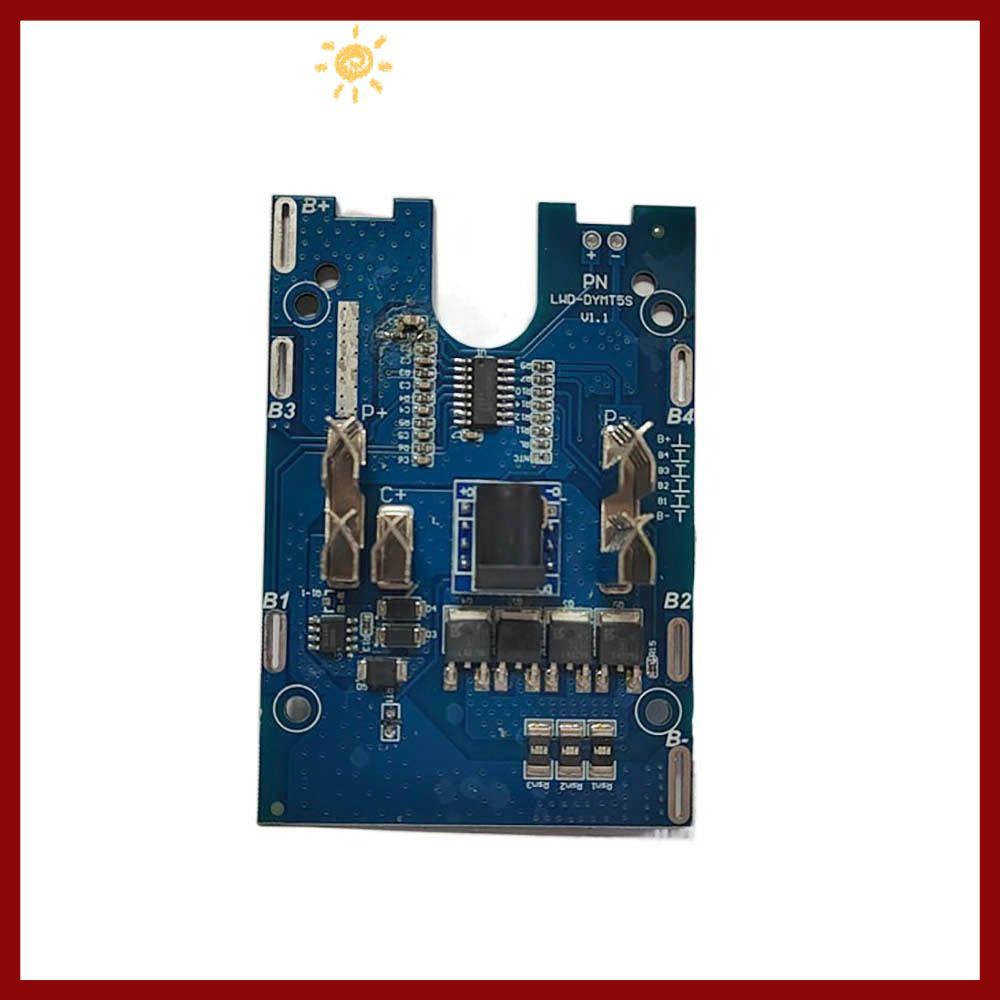 PTKFPT09 บอร์ดป้องกันการชาร์จแบตเตอรี่, บอร์ดป้องกันสว่านชาร์จ PCB 21V, ป้องกัน MOS 4S อุปกรณ์เครื่อ