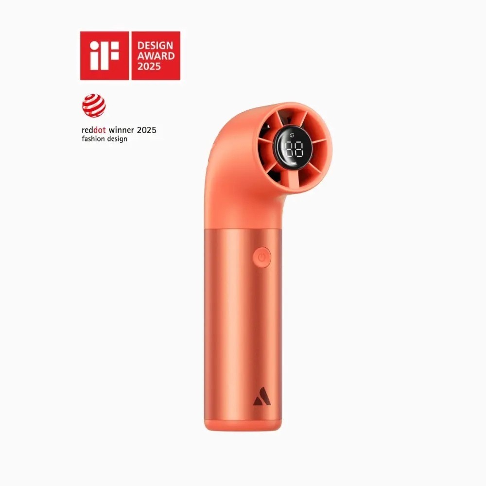 Aecooly Aero Ultra Handheld High-Speed Fan - Orange พัดลมมือถือพลังลมเทอร์โบรสูงสุด 19,000 RPM