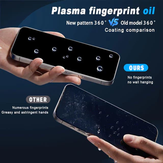 ฟิล์มกระจกkingkong กันมอง360องศา สำหรับiPhone 16promax 15pro 14promax 15plus 13pro 12promax 12 xr 11 xmax IPXS XR 13 17p