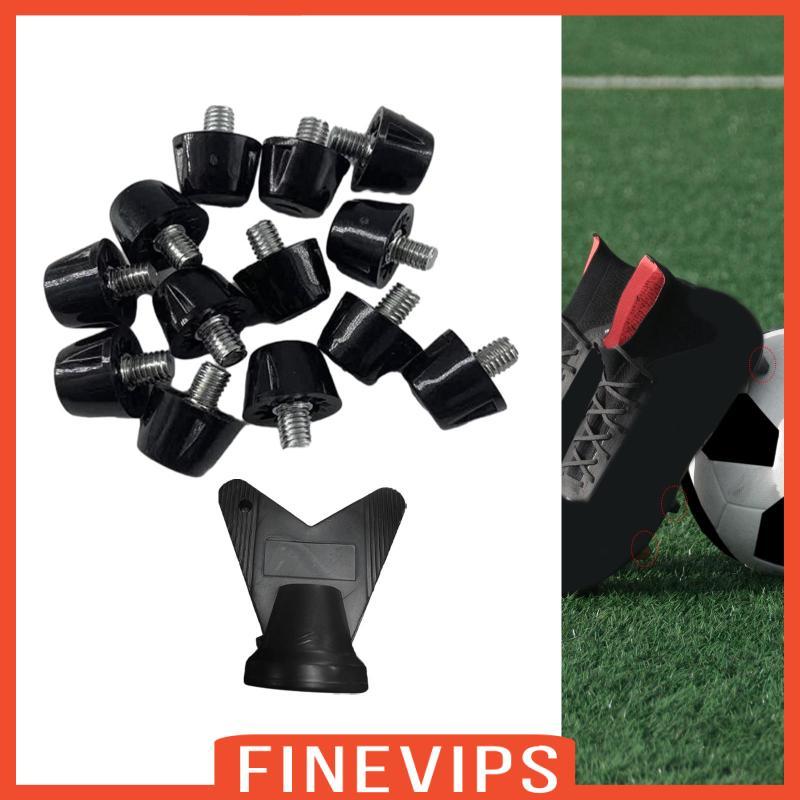 [Finevips] 12x Football Boot Spikes Soccer Boot Cleats Track Shoes Spikes Non Slip M5 7mm