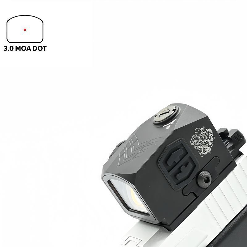 Swamp Fox Siren Red Dot พร้อมฐานติดตั้ง RMR/MOS และกาวแก้ว HD สำหรับปืนลูกซอง