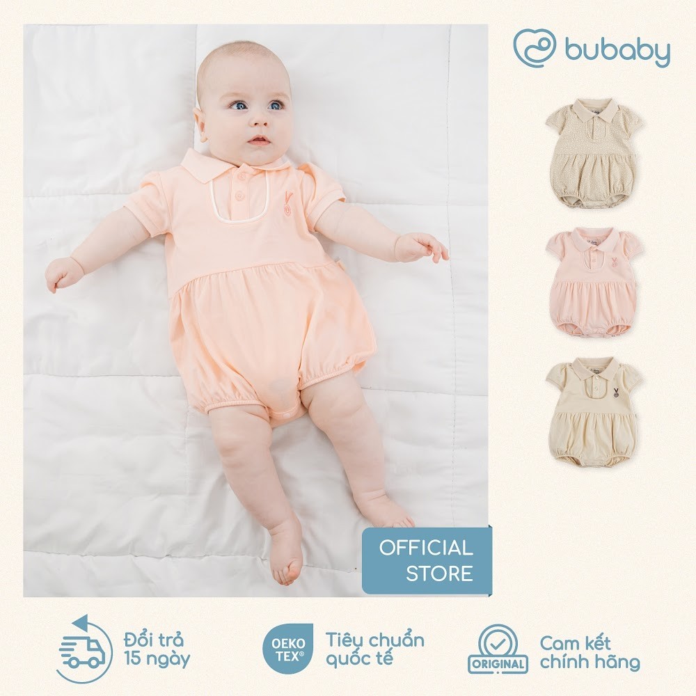 BU Baby Body chip แขนสั้น Polo Ponie คอปก | ชุดเด็กแรกเกิดแบบนุ่มคุณภาพสูงสําหรับเด็กชายและเด็กหญิง 